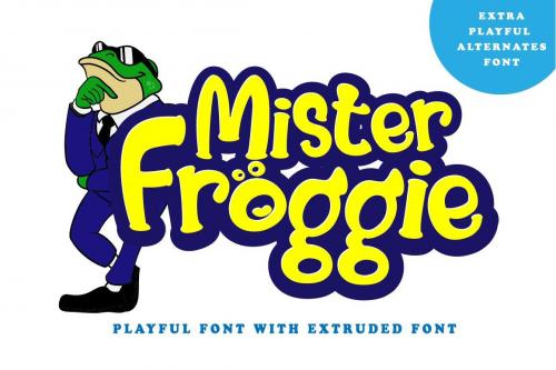 Mister Froggie Playful Font 1