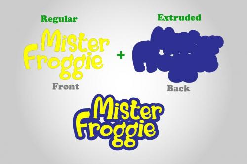 Mister Froggie Playful Font 2