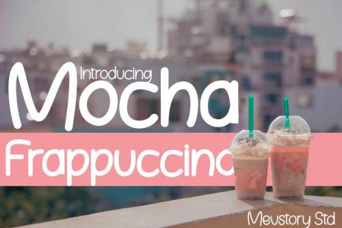 Mocha Frappuccino Font 6