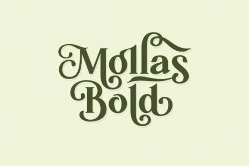 Mollas Serif Font 2