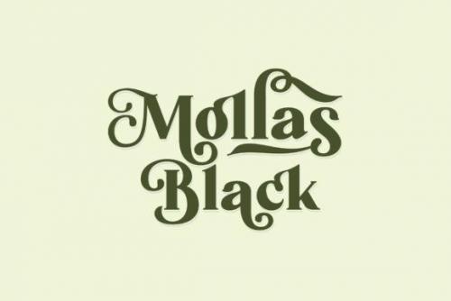 Mollas Serif Font 3