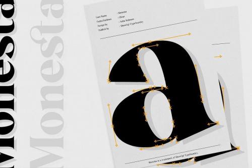 Monesta – Serif Font 7