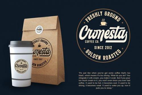 Monthelo Vintage Font  1