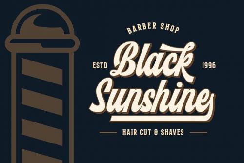 Monthelo Vintage Font  2
