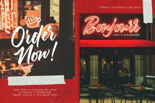 Morning Glory Bold Script Font 4