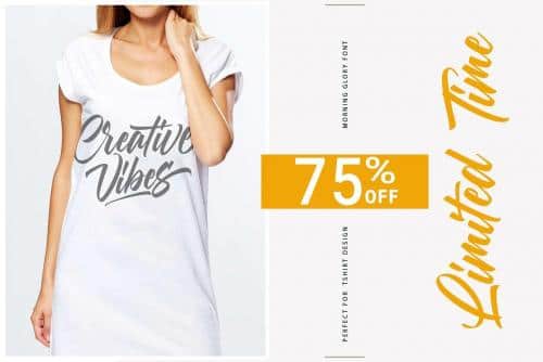 Morning Glory Bold Script Font 6