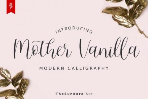 Mother Vanilla Font 1