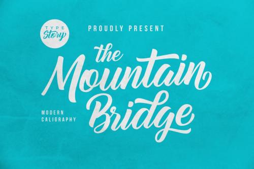 Mountain Bridge Script Font 1