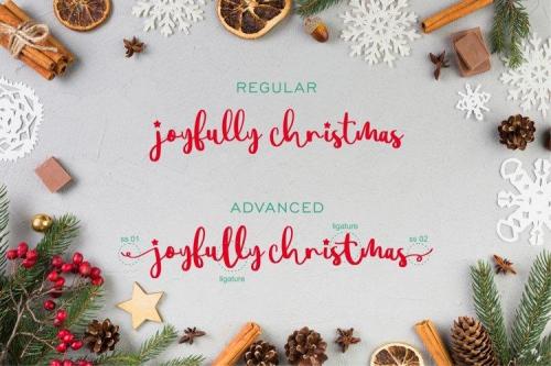 Mythical Christmas Font  9