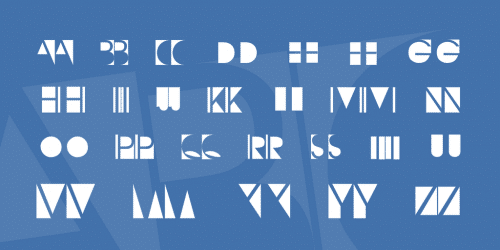 NegativeO Font 1