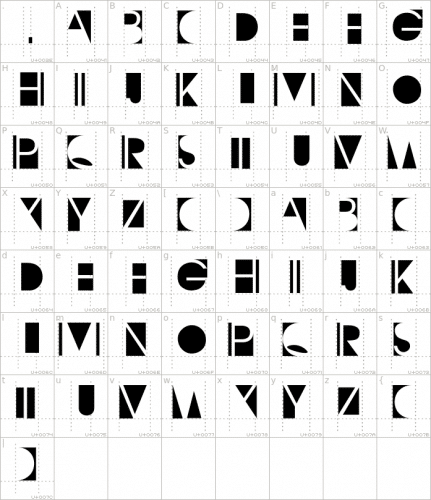 NegativeO Font 2
