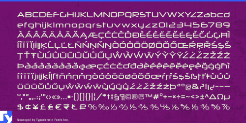 Neuropol Font 7