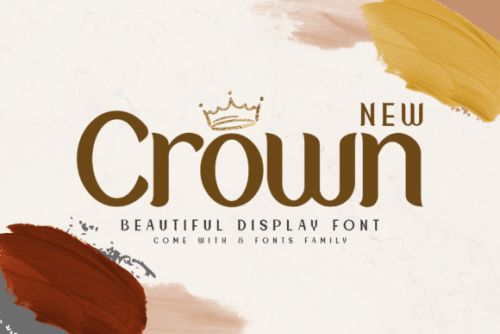 New Crown Sans Serif Font 1