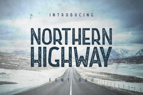 Northern Highway Font Duo 1
