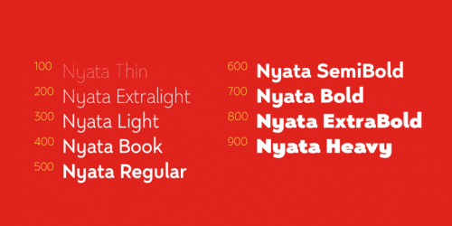 Nyata Sans Serif Font 3