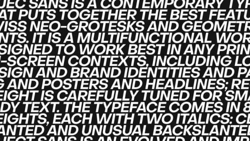 Object Sans Font Family 7