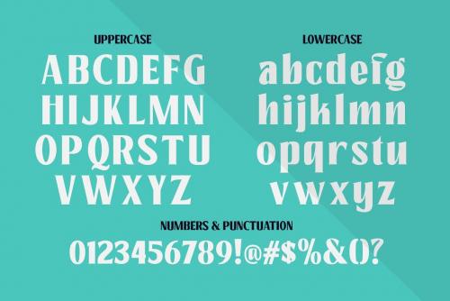 Pacho – Serif Font Family 4