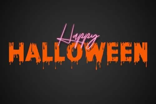 Paint Drops – Halloween Font 2