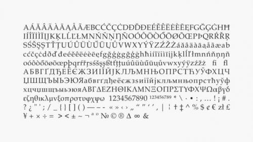 Palladio Serif Font 2