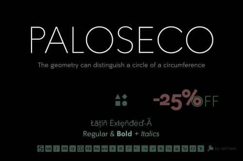 Paloseco Geo-Grotesk Font 2