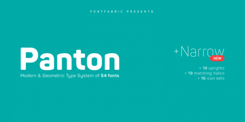 Panton Typeface 1