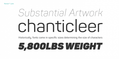 Panton Typeface 3