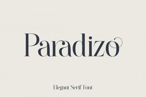 Paradizo Serif Font 1