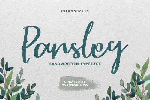 Parsley Script Typeface