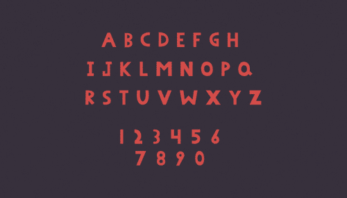 Peenu Hand Knitted Typeface 2