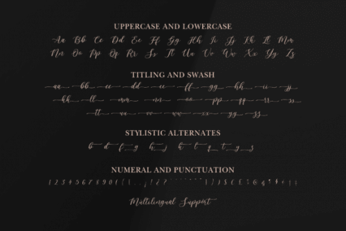 Pelana Calligraphy Font 9