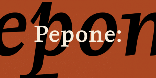 Pepone Font 1