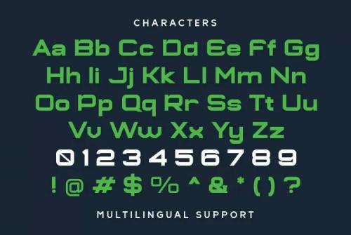 Plutonian Font 7