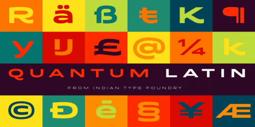 Quantum Latin Font 5