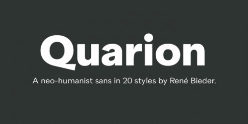 Quarion Font Family 1