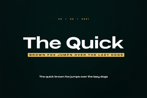 Radhiumz Sans Serif Font 7