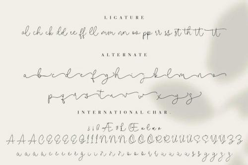 Rattiar Handwritten Font 8