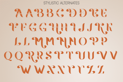 Raugi Ligature Sans Serif Font 4