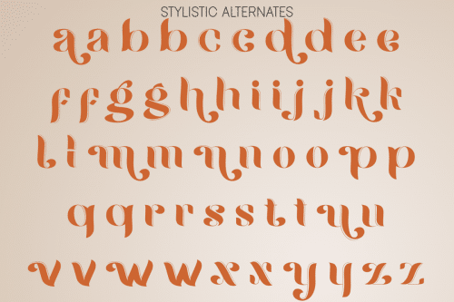 Raugi Ligature Sans Serif Font 5