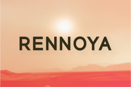 Rennoya Sans Serif Font 1
