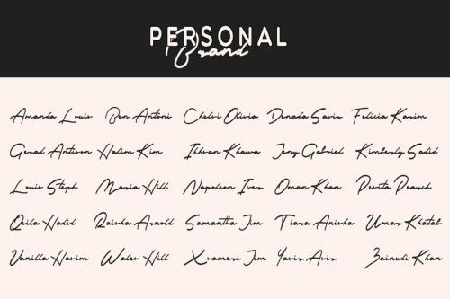 Retreat Signature Font 2