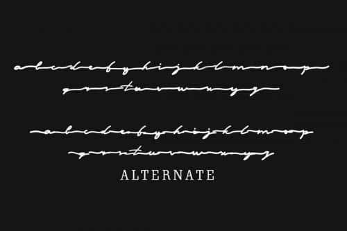 Retreat Signature Font 6