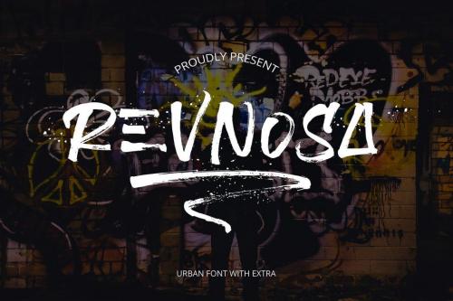Revnosa Brush Font (1)