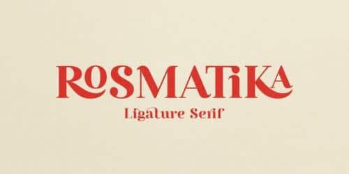 Rosmatika Serif Font Family 1
