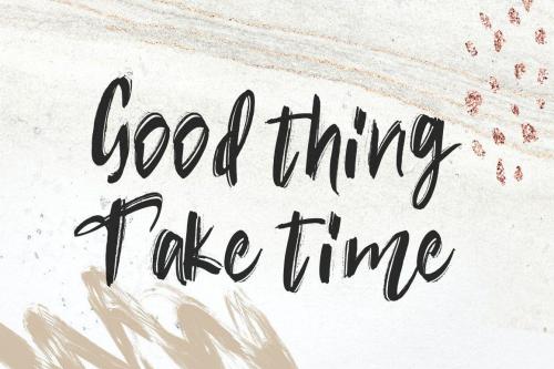 Rubin Key Brush Font 5