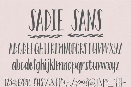 Sadie Sans Font 1