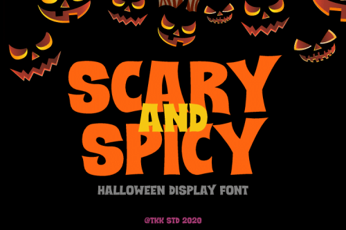 Scary and Spicy Font 1