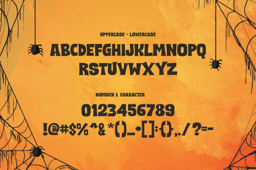 Scary and Spicy Font 2