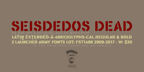 Seisdedos Dead Fonts 3