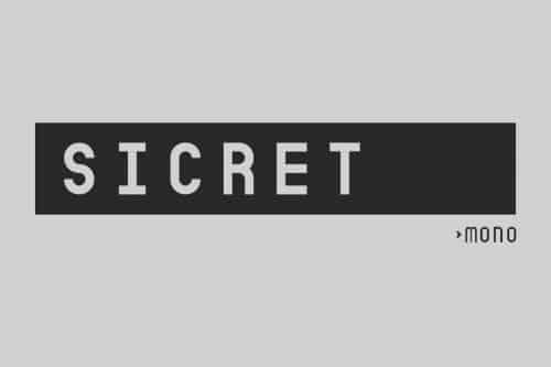 Sicret Mono Sans Serif Font 1