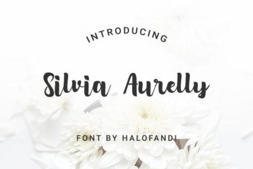 Silvia Aurelly Script Font